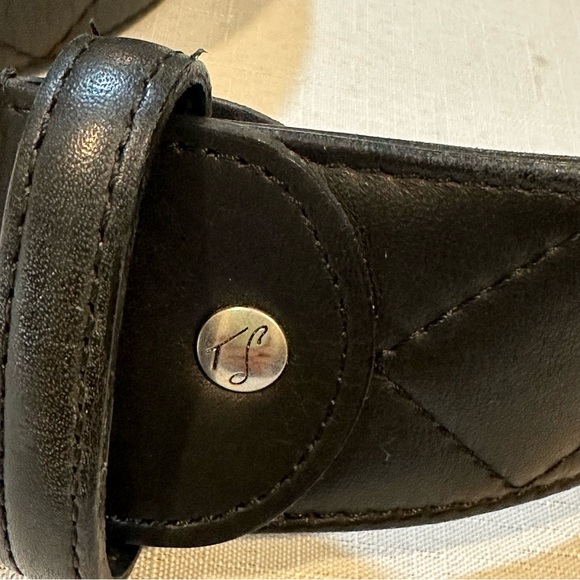 The Tailored Sportsman Quilted Leather Equestrian Belt main image 6